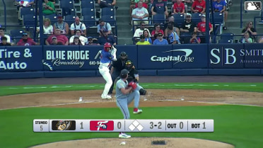 Bryan Rincon homers (13) on a line drive to right field.