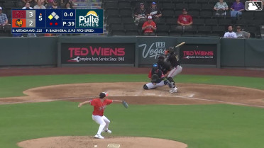 Andrew Bash In play, run(s) to Aeverson Arteaga
