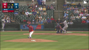 Nick Cimillo strikes out on a foul tip and Nick Yorke caught stealing 2nd, catcher Christian Bethancourt to second baseman James Triantos to catcher Christian Bethancourt.
