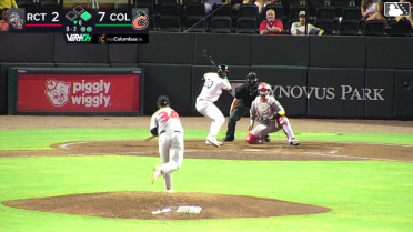 Tyler Tolve homers (1) on a fly ball to right center field. Ambioris Tavarez scores.