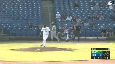 Hunter Owen records his sixth strikeout 