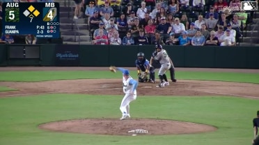 Hayden Frank Foul Tip to Luis Guanipa