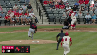Ruben Ibarra singles on a ground ball to left fielder Wilfred Veras. Austin Hendrick scores. Jay Allen II to 2nd.