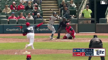 Luis Mey In play, out(s) to Gage Workman