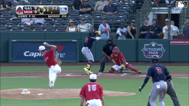 Akil Baddoo grounds into a double play, second baseman Brody Moore to shortstop Thomas Saggese to first baseman Ramon Mendoza. Brock Wilken out at 2nd. Akil Baddoo out at 1st.