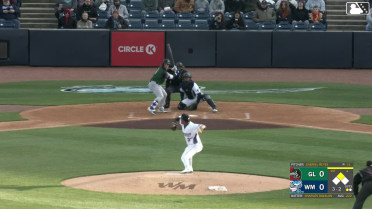 Charles Davalan singles on a ground ball to right fielder Roberto Campos. Mike Sirota scores.