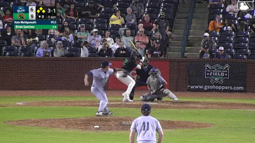 Brian Sanchez walks. Jared Jones scores. Easton Carmichael to 3rd. Jhonny Severino to 2nd.