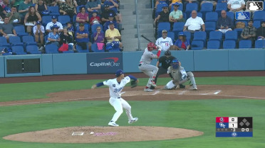 Lucas Ramirez homers (7) on a fly ball to center field.