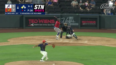 Angel Ortiz singles on a sharp line drive to left fielder Colby Halter. Luis Urías scores.