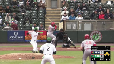 Leo Bernal walks. Joshua Báez scores. Jimmy Crooks to 3rd. César Prieto to 2nd.