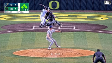 Robert Hipwell hit by pitch. Lisbel Diaz scores. Daniel Rogers to 3rd. Walker Martin to 2nd.