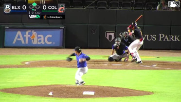 John Gil out on a sacrifice fly to center fielder Josh Adamczewski. Eric Hartman scores.