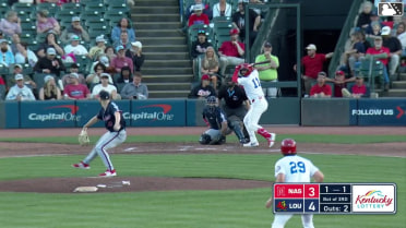 Will Banfield homers (2) on a fly ball to left field. Michael Toglia scores. Francisco Urbaez scores.