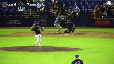 Juan Villavicencio homers (11) on a fly ball to left field.