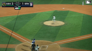 Mitch Voit homers (2) on a fly ball to right field.