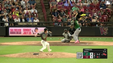Peyton Niksch In play, run(s) to Victor Rodrigues