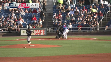 Brooks Brannon homers (10) on a fly ball to right field.