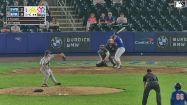 Kevin Parada doubles (2) on a sharp line drive to center fielder Spencer Jones. Ryan Clifford scores. Yonny Hernández scores. Jackson Cluff scores.