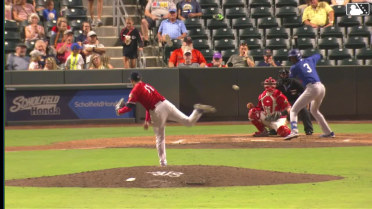 Marco Raya's fifth strikeout of the game 