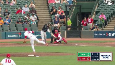 Dylan Beavers' solo home run