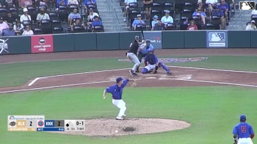Dawson Netz In play, run(s) to Jacob Hurtubise