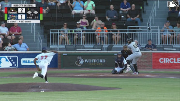Mason Guerra homers (3) on a fly ball to right field. Cody Miller scores. Logan Braunschweig scores.