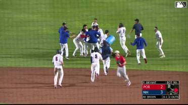 Devonte Brown hits a walk-off RBI double 