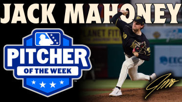 Grizzlies RHP Jack Mahoney Awarded California League Pitcher of the Week for June 17-23