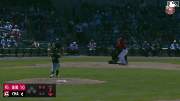 Jacob Burke singles on a ground ball to center fielder Carlos Jorge. Braden Montgomery scores. Alec Makarewicz to 3rd.