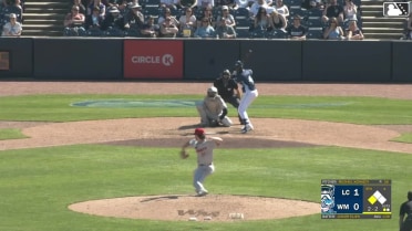 Junior Tilien grounds out, shortstop Dean Curley to first baseman Nolan Schubart. Cristian Santana scores.