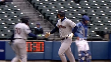 Spencer Jones' solo home run