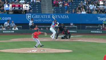Pavin Smith homers (5) on a fly ball to right center field. LuJames Groover scores.