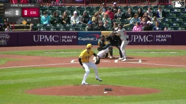 Parks Harber's two-run home run