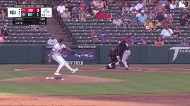 Michael Chavis homers (22) on a fly ball to left center field.