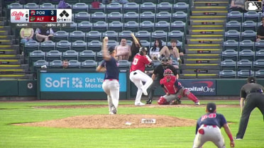 Keiner Delgado out on a sacrifice fly to right fielder Nelly Taylor. Jesus Castillo scores. Javier Rivas to 3rd. Mitch Jebb to 2nd.