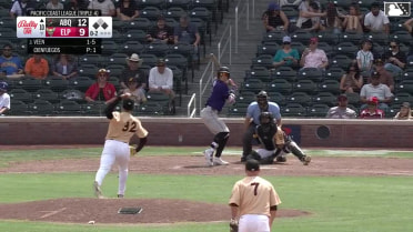 Zac Veen singles on a ground ball to shortstop Mason McCoy. Cole Carrigg scores. Ryan Ritter to 2nd.