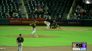 Drew Avans out on a sacrifice fly to right fielder Nick Schnell. Cole Carrigg scores.