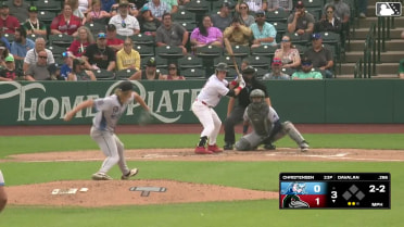 Charles Davalan's 13th homer of the year
