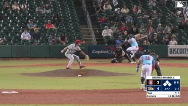 Taylor Floyd In play, run(s) to Jadher Areinamo