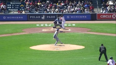 Nate Eaton walks. Nick Sogard scores. Mikey Romero to 3rd. Mickey Gasper to 2nd.