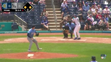 Billy Carlson grounds into a double play, first baseman Taitn Gray to shortstop Alberth Palma to first baseman Taitn Gray. Abraham Nunez out at 2nd.