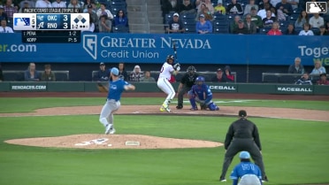 Ronan Kopp In play, run(s) to Manuel Pena