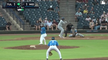 Josue De Paula reaches on a fielder's choice, fielded by first baseman Brennan Milone. Taylor Young scores.