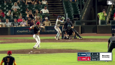 Brett Wisely homers (10) on a fly ball to left center field. David McCabe scores. Rowdy Tellez scores.