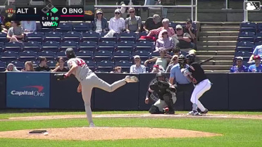 Jefferson Rojas homers (4) on a line drive to left field. Mitch Voit scores.