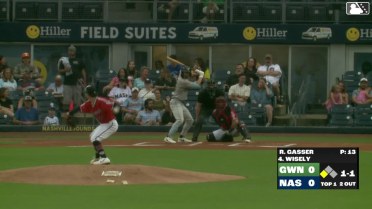 Robert Gasser In play, run(s) to Brett Wisely