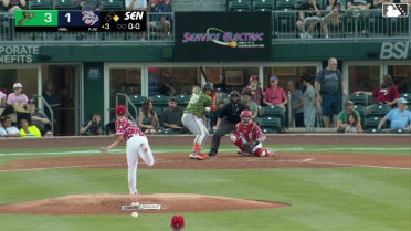 Samuel Basallo plates Adley Rutschman with a double