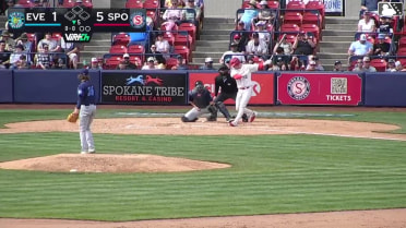 Ethan Hedges homers (2) on a fly ball to right center field.