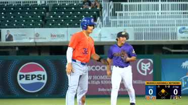 Mitch Voit swipes three bases