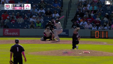 Juan Benjamin grounds into a double play, third baseman Sabin Ceballos to second baseman Diego Velasquez to first baseman Charlie Szykowny. Cameron Barstad out at 2nd. Juan Benjamin out at 1st.